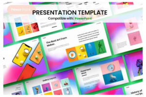 Colorful Gradient Professional Presentation Templates Powerpoint